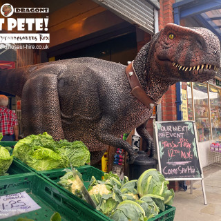 Gainsborough Farmers' & Craft Market - Dinosaurs are coming to town!
