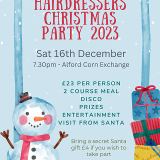 Hairdressers Christmas Party 2023