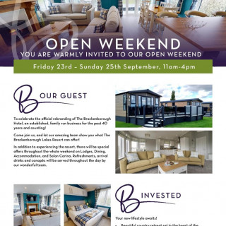 Brackenborough Lakes Resort Open Weekend