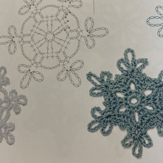 Learn to Crochet Snowflakes